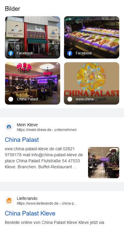 China Palast Kleve GMB Bilder