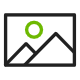 Animated landscape image icon