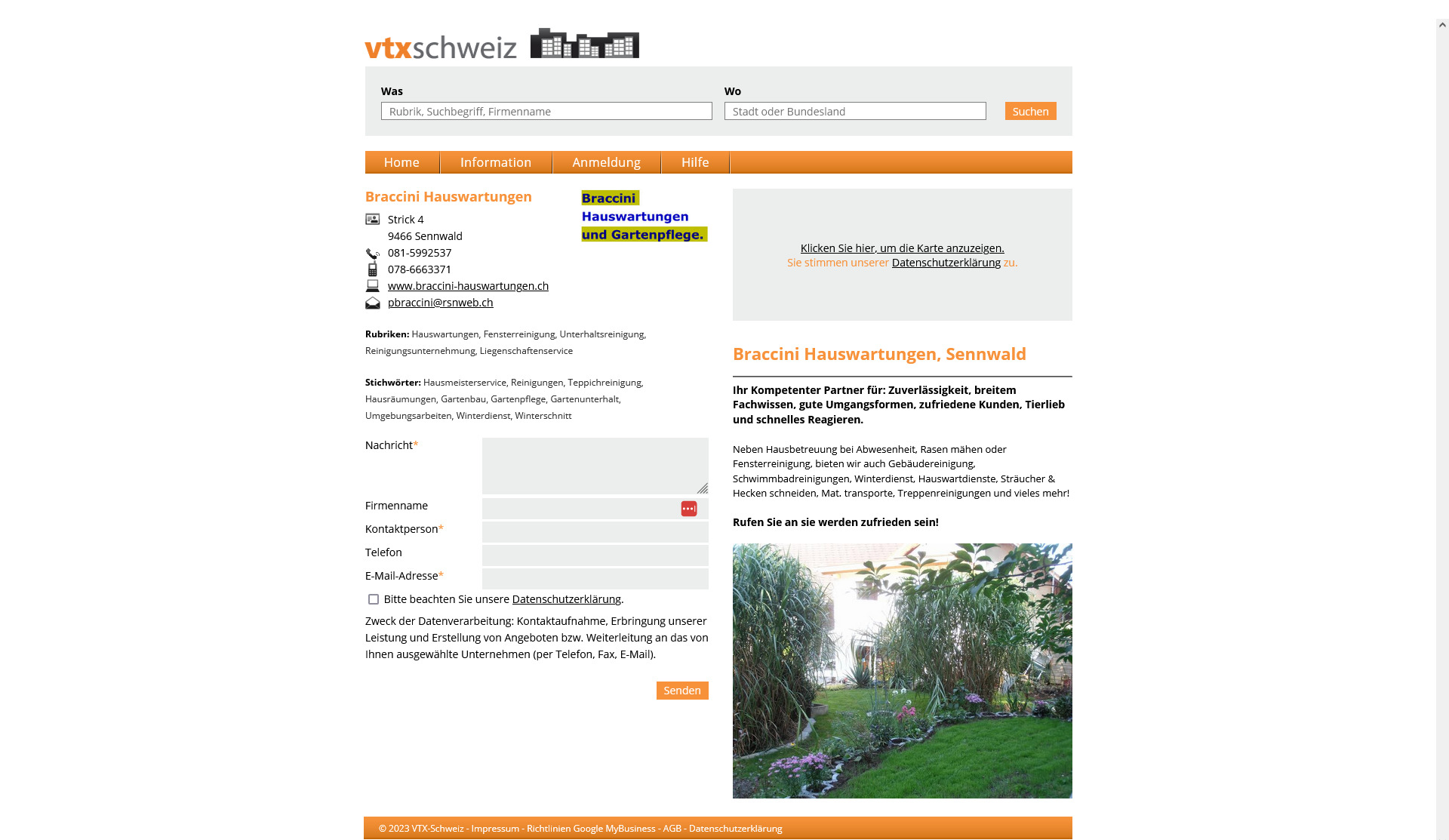 Braccini Hauswartungen